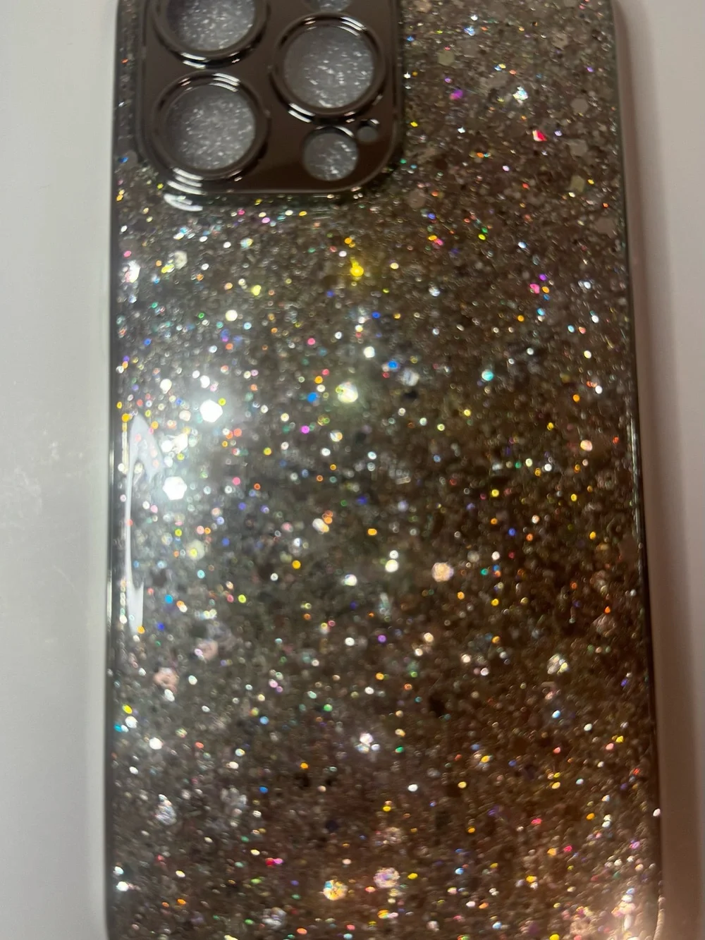 NWT Set of 2 Glitter Sparkle iPhone Cases; iPhone 15 pro max